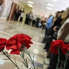 Линейка Победы в Иркутском технологическом колледже