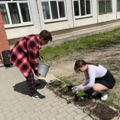 Акция "Посади цветок - укрась ИТК"