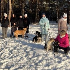 Студенты Иркутского технологического колледжа — в гостях у питомника «К9»!