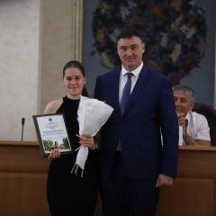 Торжественное вручение стипендии Мэра