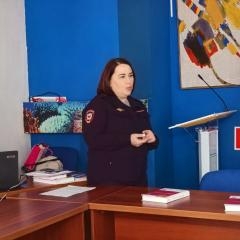 Служить закону и обществу: студенты ИТК встретились с руководством отдела полиции №9