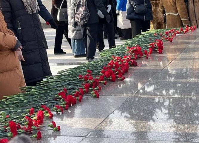 Митинг, посвященный Дню воинской славы России